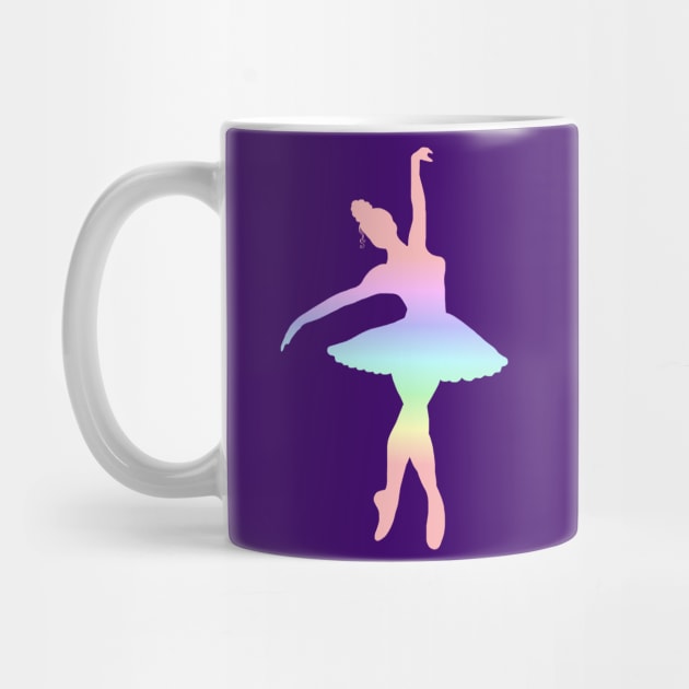 Pastel Ballet Dancer by Art by Deborah Camp